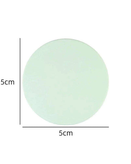 Self-Adhesive Silicone Door Handle Bumpers - Elegant Shock Absorbing Wall Protectors (Single Unit)