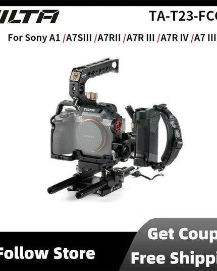 TILTA Sony a7 Series Complete Camera Cage Bundle with Quick Release Handle and Armor Protection