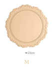 M Beige / Silicone / Round