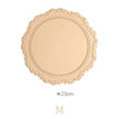 M Beige / Silicone / Round