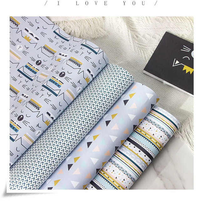 Kraft Paper Gift Wrap Sheet — 50×70 cm, Eco-Friendly, DIY | Très Elite