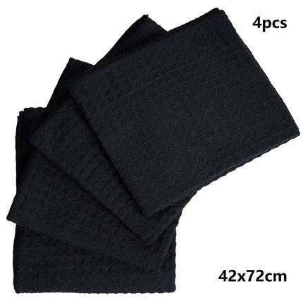 Homaxy Ultra-Soft 6-Pack Microfiber Cleaning Towels - Multi-Purpose Kitchen Essentials