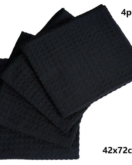 Homaxy Ultra-Soft 6-Pack Microfiber Cleaning Towels - Multi-Purpose Kitchen Essentials