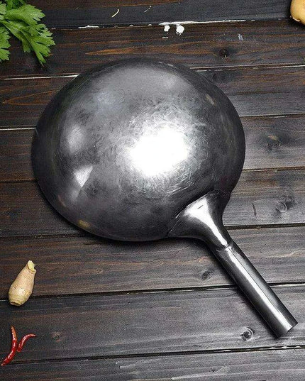 Premium Handcrafted Carbon Steel Wok for Authentic Chinese Cooking