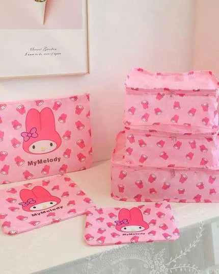 Kawaii Sanrio Character Waterproof Travel Organizer Bag
