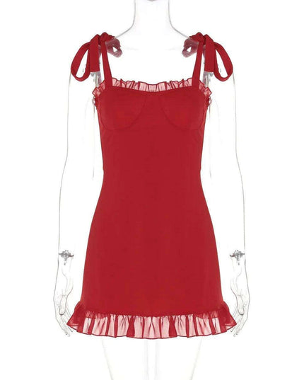 Chic Backless Camisole Mini Dress for Women: Ideal for Summer Events and Nightlife