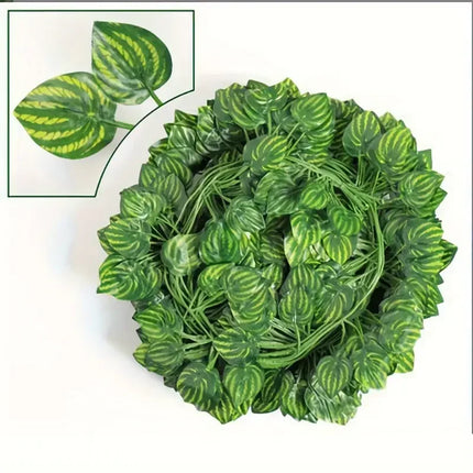 Artificial Leaf Vine Garlands, 2 m Strings, Selected Style & Pack