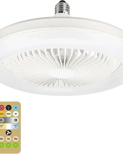 Silent 3-in-1 Ceiling Fan Light with Remote Control for a Tranquil Home Environment