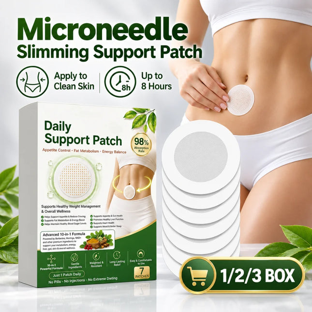 Sanwu Moringa Microneedle Body Patches - Ultra Thin, Breathable Care