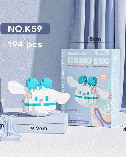 Sanrio Character Building Block Set - Whimsical Decor and Creative Play for Girls