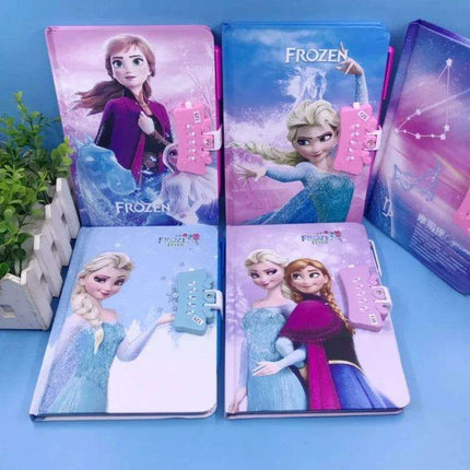 Delightful Sanrio Creative Notebook Set with Secret Code Lock & Inspiring Stationery Kit for Young Innovators