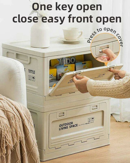 3-Piece Extra Large Folding Storage Box Set for Clothes, Toys, and Household Items