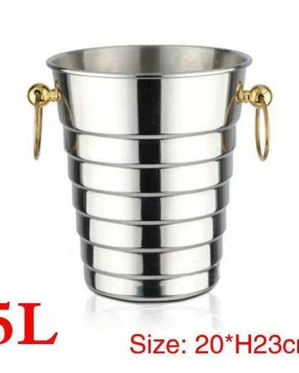 Deluxe Insulated Stainless Steel Drink Cooler Barrel