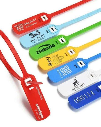 Durable Custom Plastic Security Seals for Cargo Protection - 100 Count