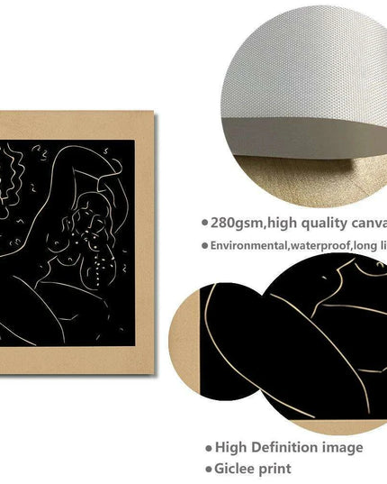 Elegant Japanese Flying Cranes Art Canvas - Serene Pink Sky Decor Poster | Très Elite Home Accent