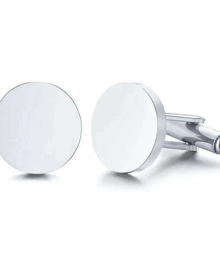 Personalized Elegance: Custom Stainless Steel Cufflinks for the Modern Gentleman