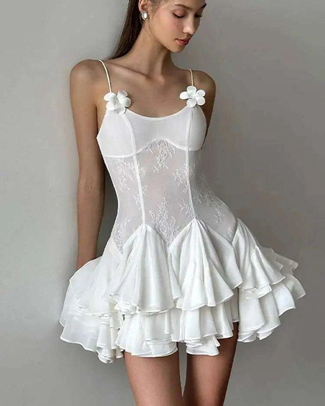 Chic Sleeveless High-Waisted Mini Dress - A Timeless Women's Fashion Essential