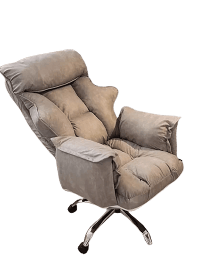 Sleek Nordic Leather Ergonomic Recliner - The Perfect Blend of Comfort for Gaming and Leisure