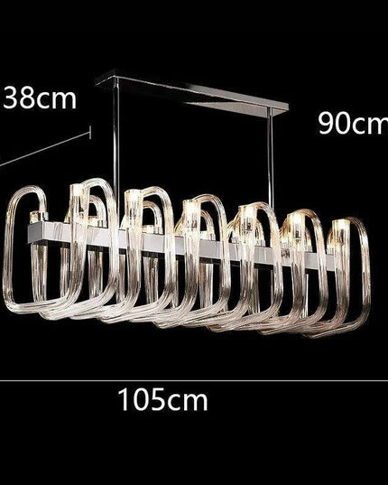 Modern Dimmable LED Chandelier Pendant Light - Elegant Indoor Lighting for Stylish Homes