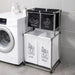 Sleek Monochrome Laundry Organizer Set with Quick Assembly - Available in Two Sizes