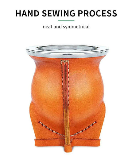 Authentic Argentine Yerba Mate Experience - Handcrafted Cup Set