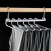 Revolutionize Your Closet Organization with the 6 In 1 Trouser Hangers