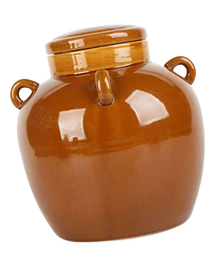 Elegant Sparkling Ceramic Storage Jar for Stylish Kitchen Decor