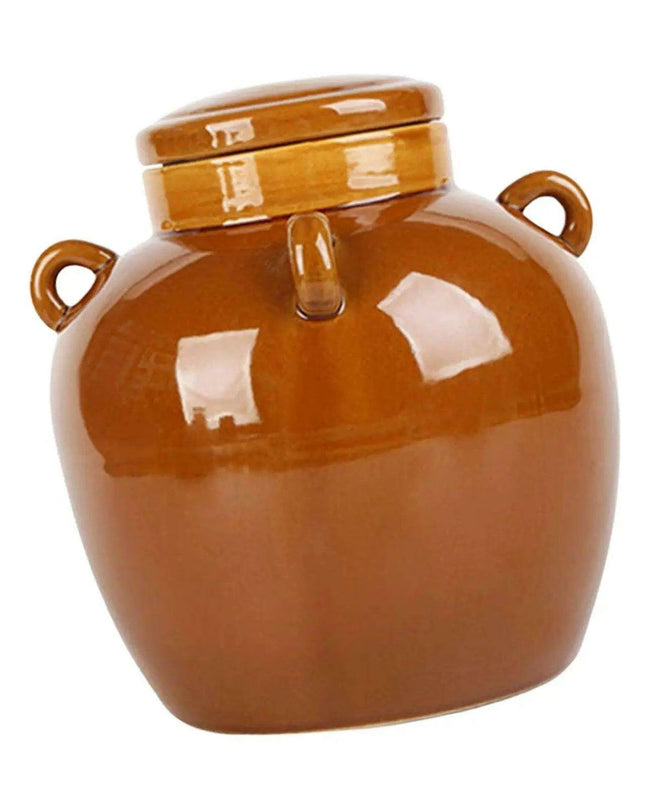 Elegant Sparkling Ceramic Storage Jar for Stylish Kitchen Decor