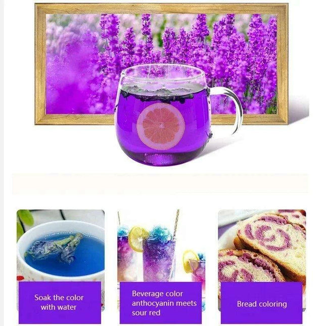 Vibrant Blue Butterfly Pea Tea - Nourish Immunity and Enhance Skin Radiance