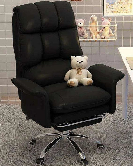Premium Adjustable Leather Gaming Recliner with Ergonomic Design