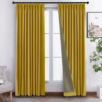 310 Extra High Bedroom Curtains 100% Blackout Velvet Curtains for Living Room Customize Size Kitchen Curtains 310-extra-high-bedroom-curtains-100-blackout-velvet-curtains-for-living-room-customize-size-kitchen-curtains