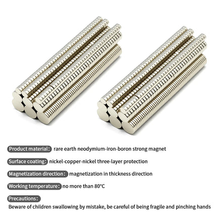 N35 Neodymium Round Disc Magnets — Super Strong Permanent Magnets