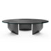 Elegant Nordic Transparent Round Coffee Table