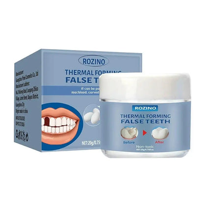 Sanwu Moldable False Teeth Kit - Temporary Tooth Filling & Whitening
