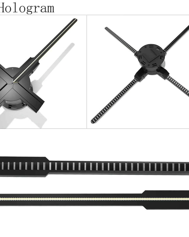 Revolutionary 3D Holographic Advertising Projector - Elevate Your Brand Experience