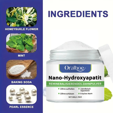 Shop1104924668 Winter Whitening Tooth Powder - 10% Hydroxyapatite, Ena