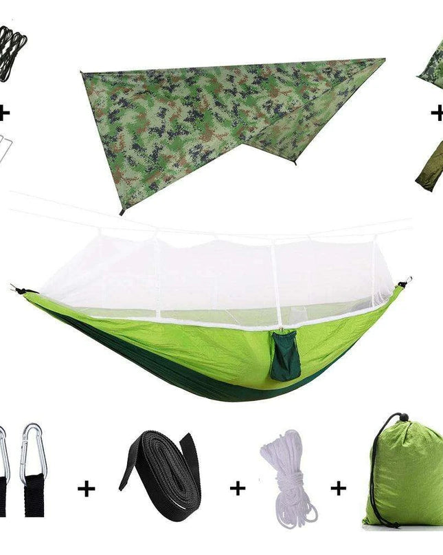 Premium Explorer's Hammock Kit - All-in-One Outdoor Survival Gear
