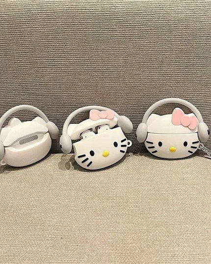Hello Kitty Stylish Silicone Airpods Case: The Perfect Blend of Fun and Function for Trendy Women