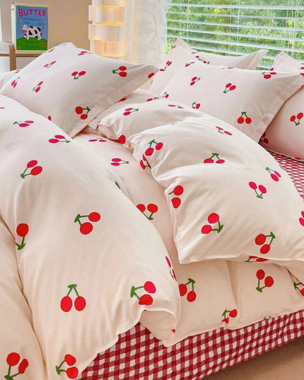 Luxury 1000TC Egyptian Cotton Bedding Set with Elegant Leaf Embroidery