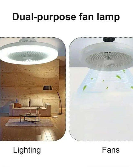 Silent 3-in-1 Ceiling Fan Light with Remote Control for a Tranquil Home Environment