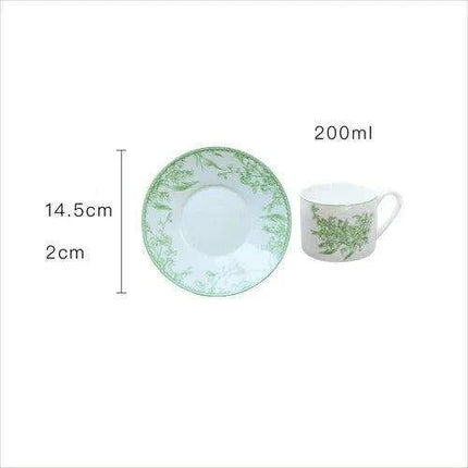 Elegant Lily of the Valley Porcelain Dining Set