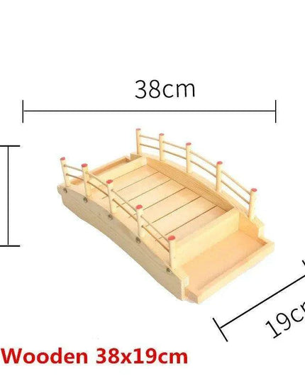 Elegant Dragon Boat Sushi Platter for Sashimi Lovers