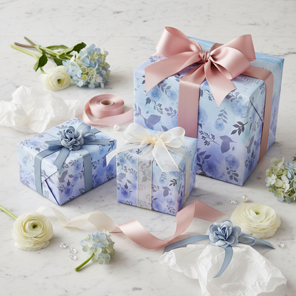 Flower-Papers High-End Floral Wrapping Paper - 10pcs, Aesthetic Design Wrapping Paper high-end-bouquet-wrapping-paper-advanced-floral-sensory-products-high-aesthetic-packaging-materials-handicraft-paper10pcs35x50cm