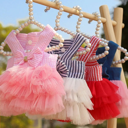 Dog & Cat Lace Princess Dress