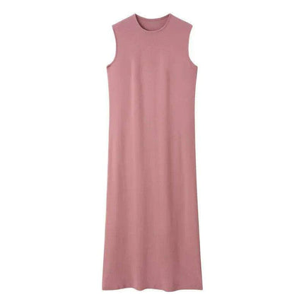 Elegant Ruffle Maxi Dress & Lettuce Edge Cardigan Set for Women