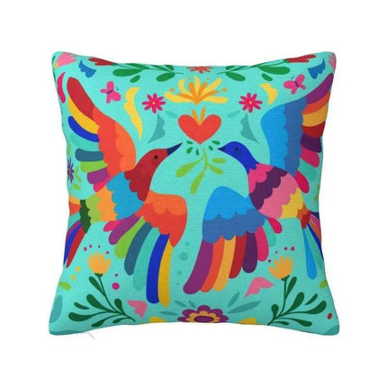 Exquisite Velvet Cushion Covers Featuring Mexican Butterfly and Floral Embroidery for Stylish Home Decor