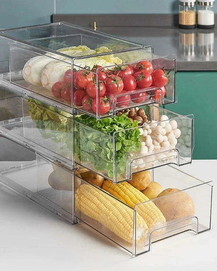 Fridge Organization Freshness Container - Ultimate Storage Solution for Neat Refrigeration