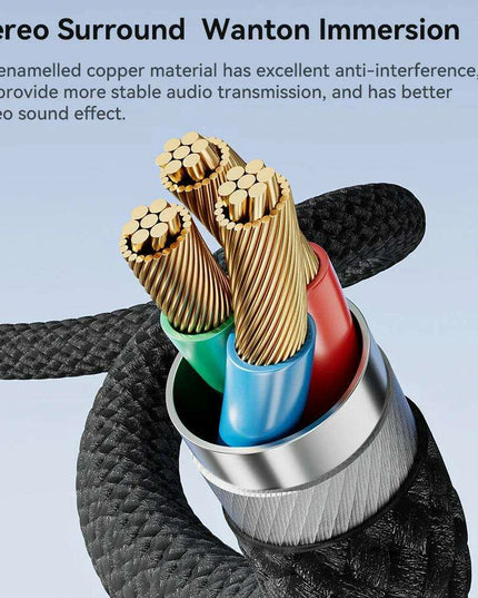 Superior RCA Audio Splitter Cable: Enhance Your Sound Quality with Effortless 3.5mm Connectivity