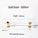 Luxurious Gold Acrylic Drawer Handles with Crystal Detailing - Chic Cabinet Pulls