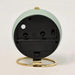 Modern Metal Frame Analog Alarm Clock with Soft Night Light – Chic Home Accent & Perfect Gift